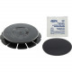 National Products RAM Mounts Black Rose Adhesive Plate for Suction Cups - Black Rose - High Strength Composite RAP-350BU