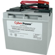 CyberPower RB12170X2A UPS Replacement Battery Cartridge for PR1500LCD - 17000 mAh - 12 V DC - Sealed Lead Acid (SLA) - Leak Proof/Maintenance-free - 3 Year Minimum Battery Life - 5 Year Maximum Battery Life RB12170X2A