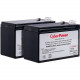 CyberPower Battery Kit - 7000 mAh - 12 V DC - Sealed Lead Acid (SLA) - Leak Proof/User Replaceable RB1270X2C