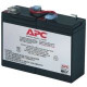 APC Replacement Battery Cartridge #1 - UPS battery - lead acid - black - for P/N: BK200, BK200B, RBC11J, SP05U48M, SP12U48M - TAA Compliance RBC1