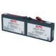 APC Replacement Battery Cartridge #18 - UPS battery - 1 x battery - lead acid - black - for P/N: AP1250RM, PS450, SC1500, SC250RM1U, SC250RMI1U, SC450R1X542, SC450RM1U, SC450RMI1U RBC18