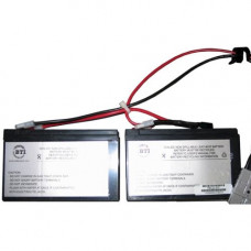 Battery Technology BTI Replacement Battery RBC22 for APC - UPS Battery - Lead Acid - 12 V DC - Lead Acid - TAA Compliance RBC22-SLA22-BTI