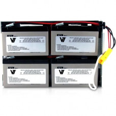 V7 RBC24 UPS Replacement Battery for APC - 48 V DC - Sealed Lead Acid (SLA) - Leak Proof/Maintenance-free - 3 Year Minimum Battery Life - 5 Year Maximum Battery Life RBC24-