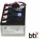 Battery Technology BTI Replacement Battery RBC25 for APC - UPS Battery - Lead Acid - 12 V DC - Lead Acid - TAA Compliance RBC25-SLA25-BTI