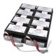 APC Replacement Battery Cartridge #26 - UPS battery - lead acid - black - for P/N: SU2200XLTX153, SU24R2XLBP, SU24RMXLBP2U-3XW, SU24RMXLBP2U-5XW, SU24RMXLBP2U-TRADE RBC26