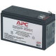 APC - UPS battery - lead acid - 7 Ah - black - for P/N: CP24U12NA3-F4, CP24U12NA3-F5, CP27U13AZ3-F, CP27U13NA3-G, CP27U13NA3-S, CP27U13SC3-F RBC40