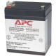 American Power Conversion  APC Replacement Battery Cartridge #45 - 12 V DC - Sealed Lead Acid - Spill-proof/Maintenance-free - Hot Swappable - 3 Year Minimum Battery Life - 5 Year Maximum Battery Life RBC45
