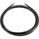 The Bosch Group Electro-Voice RE3-ACC-CXU25 25 Foot, 50 Ohm Low Loss BNC Coax Cable - 25 ft Coaxial Antenna Cable for Antenna, Wireless Microphone System, Receiver, Booster - First End: 1 x BNC Male Antenna - Second End: 1 x BNC Male Antenna - Black - 1 P