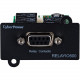 CyberPower RELAYIO500 Management Card, DB9 5-output 1-input contact closure, 3-year warranty - Mini Slot - Serial RELAYIO500