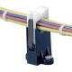 PANDUIT Harness Board Elastic Bundle Retainer - White, Black - 10 Pack - TAA Compliance RER.5-S6-X
