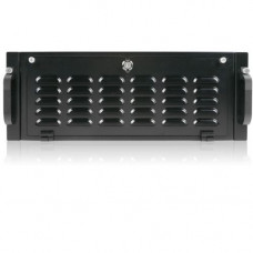 iStarUSA 4U Rugged 6x5.25" Bays EATX High Peformance Rackmount Chassis - Rack-mountable - Black - Steel - 4U - 10 x Bay - 5 x Fan(s) Installed - EATX, ATX, Micro ATX Motherboard Supported - 5 x Fan(s) Supported - 7 x External 5.25" Bay - 1 x Ext