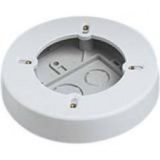 Panduit RJBX3510EI Mounting Box - 1-gang - Electric Ivory - Polyvinyl Chloride (PVC) - TAA Compliance RJBX3510EI