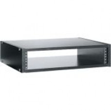 Middle Atlantic Products RK-series Laminate Rack Cabinet - 19" 2U Wide - Black - 200 lb x Maximum Weight Capacity RK-2