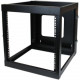 Startech.Com 12U 22in Depth Hinged Open Frame Wallmount Server Rack - Wall-mount your server or networking equipment with a hinged rack design for easy access and maintenance - 12u Wallmount Rack - 12u Wall Mount Rack - Wall Mount Open Rack - Wallmount Se