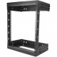 Startech.Com 12U Wallmount Server Rack- Equipment rack - 12 - 20 in. Depth - Mount your server or networking equipment to the wall, using this adjustable 12U open frame rack - Easy installation with mounting points positioned 12 and 16 in. apart to match 