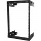Startech.Com 15U Wallmount Server Rack- Equipment rack - 12in Depth - Save space by mounting your equipment on the wall - Easy installation with mounting holes spaced 16 in. apart to match standard wall studs - Comes in a flat-pack making it easy to trans