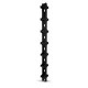 Belkin Double-Sided 7&#39;&#39; Vertical Cable Manager - Black - TAA Compliance RK5015