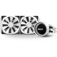 NZXT Kraken X53 RGB 240mm Liquid Cooler with RGB - 4.72" Maximum Fan Diameter - 392.3 gal/min Maximum Airflow - 1500 rpm - 33 dB(A) Noise - Liquid Cooler Cooler - 4-pin PWM - Socket LGA-115X, Socket B LGA-1366, Socket R LGA-2011, Socket LGA 2011-v3, 