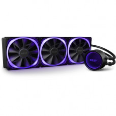 NZXT Kraken X73 RGB 360mm Liquid Cooler with RGB - 4.72" Maximum Fan Diameter - 392.3 gal/min Maximum Airflow - 1500 rpm - 33 dB(A) Noise - Liquid Cooler Cooler - 4-pin PWM - Socket LGA-115X, Socket B LGA-1366, Socket R LGA-2011, Socket LGA 2011-v3, 