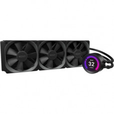 NZXT Kraken RL-KRZ73-01 Cooling Fan/Radiator/Water Block - 73.1 CFM - 36 dB(A) Noise - Liquid Cooler Cooler - Fluid Dynamic Bearing - 4-pin PWM - Socket B LGA-1366, Socket H4 LGA-1151, Socket H3 LGA-1150, Socket R LGA-2011, Socket H LGA-1156, Socket LGA 2