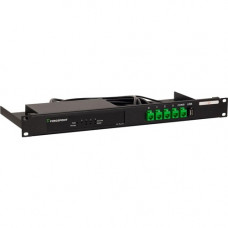 Rackmount.It FP-RACK RM-FP-T1 Rack Shelf - For Firewall, LAN Switch, Patch Panel - 1U Rack Height x 19" Rack Width - Jet Black - TAA Compliance RM-FP-T1