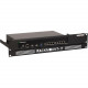Rackmount.It FP-RACK RM-FP-T2 Rack Shelf - For Firewall, LAN Switch, Patch Panel - 2U Rack Height x 19" Rack Width - Rack-mountable - Jet Black - TAA Compliance RM-FP-T2