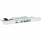 Rackmount.It RM-FR-T8 Rack Shelf - 19" 1U Wide Rack-mountable for Firewall - Signal White - TAA Compliance RM-FR-T8