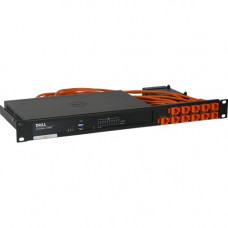 Rackmount.It RM-SW-T6 Rack Shelf - 19" 1U Wide Rack-mountable for Firewall - Jet Black - TAA Compliance RM-SW-T6