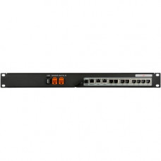 Rackmount.It VT-Rack RM-VT-T1 Rackmount Kit - For Firewall - 1U Rack Height x 19" Rack Width - Rack-mountable - Jet Black - TAA Compliance RM-VT-T1