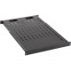 Black Box Tool-less Telescoping Shelf, 23.6"-35.4"D - 19" Rack Width - Rack-mountable - 150 lb Maximum Weight Capacity - TAA Compliance RM047-R2