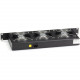 Black Box Horizontal Rackmount Fan Tray - 1U, 19" , (3) Fans - 3 Fan - 1U - 19" - 75 CFM - TAA Compliant - TAA Compliance RM075-R2