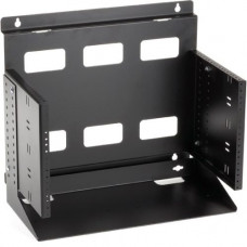 Black Box Wallmount Rack 12" with Adjustable Shelf - 6U Rack Height - Wall Mountable - Steel - 75 lb Maximum Weight Capacity RM096A-R2