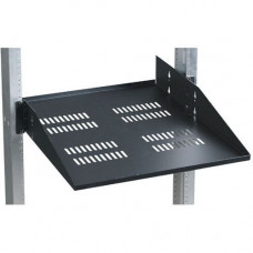 Black Box RM116-R2 Vented Heavy-Duty Equipment Rack Shelf - 19" Rack Width - 150 lb Maximum Weight Capacity RM116-R2