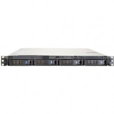 Chenbro RM13204 Rackmount Enclosure - 1U - Rack-mountable - 6 Bays - 650W RM132T-650R-SM