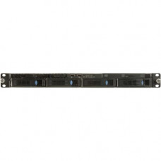 Chenbro 1U Entry Storage Server Chassis - Rack-mountable - Steel, Plastic - 1U - 6 x Bay - 4 x 1.57" x Fan(s) Installed - SSI EEB Motherboard Supported - 14.99 lb - 1 x External 5.25" Bay - 4 x External 3.5" Bay - 1 x Internal 2.5" Bay