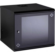 Black Box Wallmount Cabinet - 10U, 22"W x 23.5"D, M6 Square Holes - 10U Rack Height - Wall Mountable - 50 lb Maximum Weight Capacity - TAA Compliant RM2413AE