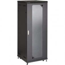 Black Box Select Plus Split Rear Door Cabinet with Plexiglass Front, 42U, 30"W x 32"D - 42U Rack Height x 19" Rack Width - Plexiglas, Steel - 2200 lb Maximum Weight Capacity RM2555A