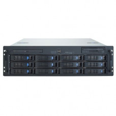 Chenbro RM31212B Chassis - 3U - Rack-mountable - 15 Bays RM31212-BH