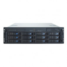 Chenbro RM31212 Rackmount Enclosure - Rack-mountable - Steel - 3U - 15 x Bay - 6 x Fan(s) Installed - 820 W - ATX, SSI CEB, SSI EEB Motherboard Supported - 35.90 lb - 1 x External 5.25" Bay - 13 x External 3.5" Bay - 1 x Internal 3.5" Bay -