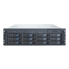 Chenbro RM31212 Rackmount Enclosure - Rack-mountable - Steel, Plastic - 3U - 15 x Bay - 6 x Fan(s) Installed - ATX, SSI CEB, SSI EEB Motherboard Supported - 35.94 lb - 1 x External 5.25" Bay - 13 x External 3.5" Bay - 1 x Internal 3.5" Bay 