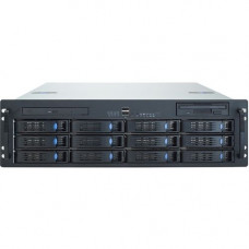 Chenbro RM31212B Rackmount Enclosure - 3U - Rack-mountable - 15 Bays - 600W RM31212T2-600