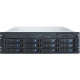 Chenbro RM31212B Rackmount Enclosure - 3U - Rack-mountable - 15 Bays - 600W RM31212T2-600