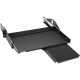 Black Box Sliding Keyboard Shelf with Mouse Extension - 2U - Steel - TAA Compliant - TAA Compliance RM382-R3