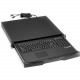 Black Box Rackmount Keyboard with TouchPad - 1U - 19" Width x 16.5" Depth - Steel RM419-R5
