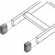 Black Box Ladder Rack End Cap Kit - (2) Caps - Black - 2 Pack - Thermoplastic Rubber, Vinyl - TAA Compliance RM661