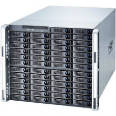 Chenbro 9U 50-bay Storage Center Server Chassis - Rack-mountable - Steel, Acrylonitrile Butadiene Styrene (ABS) - 9U - 51 x Bay - 10 x 3.15", 4.72" x Fan(s) Installed - 4 x 1620 W - Power Supply Installed - SSI MEB, SSI EEB Motherboard Supported