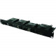 TRANSITION NETWORKS 4-slot Media Converter Shelf - 17" Width - TAA Compliance RMS19-SA4-01