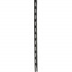 Black Box Slotted-Duct Raceway - 2"H x 2"W, 67"L, Black - Black - Polyvinyl Chloride (PVC) - TAA Compliant - TAA Compliance RMT301A-R2
