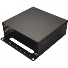 Black Box Low-Profile Side Wallmount Cabinet - 4U Rack Height16" Rack Depth - Wall Mountable - 50 lb Maximum Weight Capacity RMT356A-R2