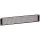 Black Box Vent Panel, 2U (3.5"H) - Steel - Black - 2U Rack Height - 3.5" Height - TAA Compliance RMT946